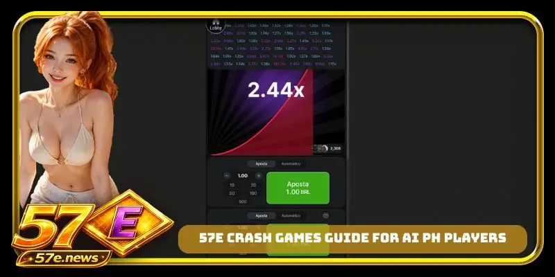 57E crash games guide for AI PH players