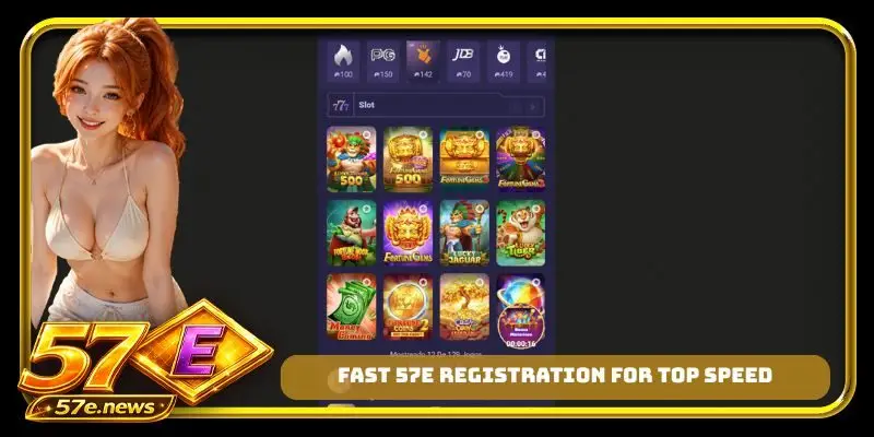 Fast 57E registration for top speed