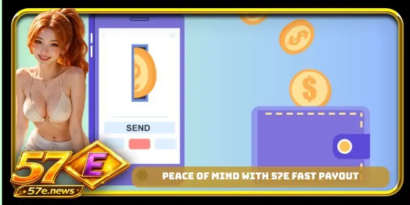 Peace of mind with 57E fast payout