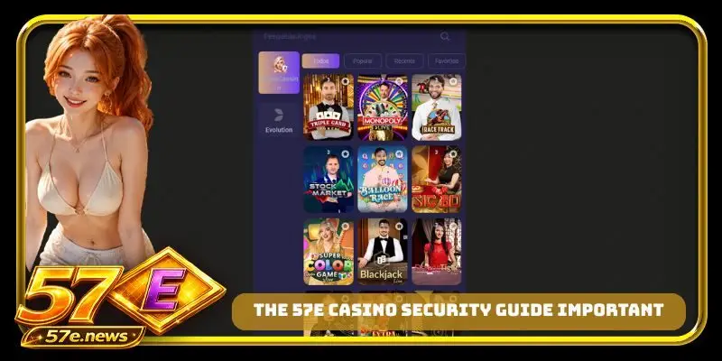 The 57E casino security guide important