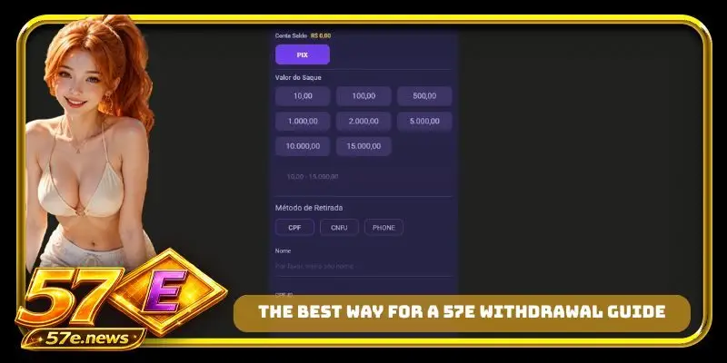 The best way for a 57E withdrawal guide