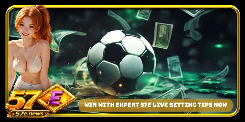 Win with expert 57E live betting tips now